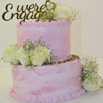 Engagement Theme Cake - 1