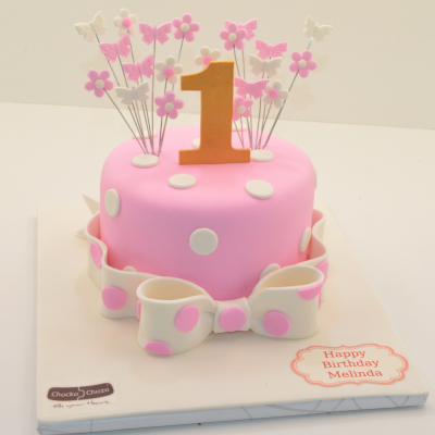 1st Birthday Shape Cake - 2