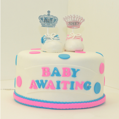 Baby Shower Theme Cake - 1