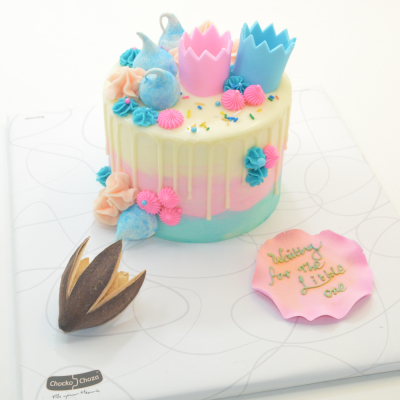 Baby Shower Theme Cake -1