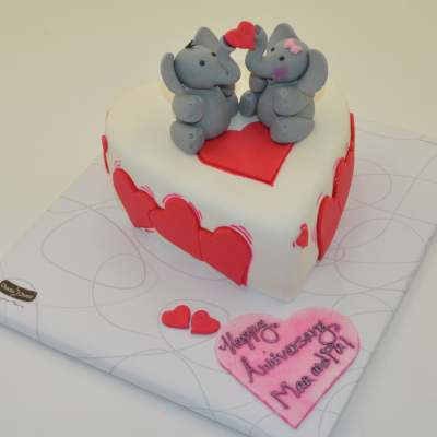 Valentine Theme Cake - 2