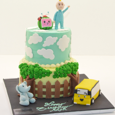 Elephant Theme Cake - 3