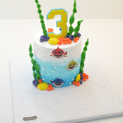Sea Theme Cake - 1