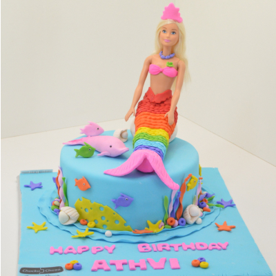 Sea Theme Cake - 2