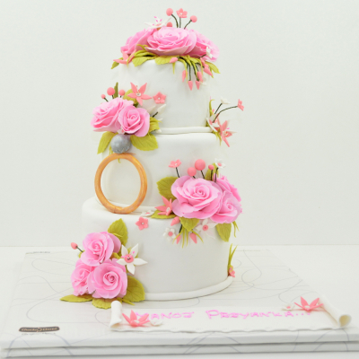 Flower Theme Cake - 10