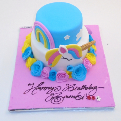 Unicorn Theme Cake - 6