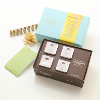 4 Pcs Low Sugar Chocolates Classy Pack 