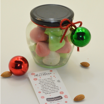 Christmas Meringue Jar